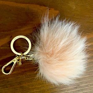 Michael Kors Pom Pom Keychain